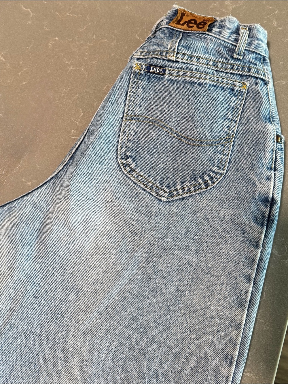 Vintage Lee 80s High Waisted Mom Jean
